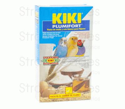 KIKI Pasta de cría y mantenimiento sin pigmentos 1 kg