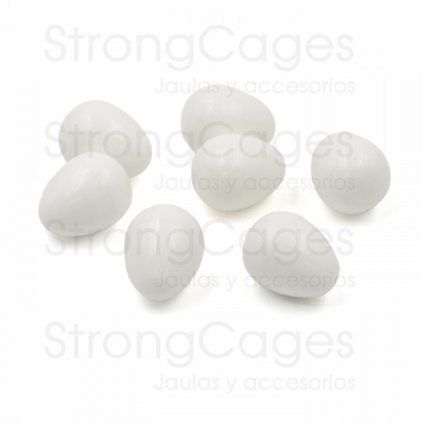 Huevos falsos de Agapornis Art. 309 Nidos y accesorios para el nido