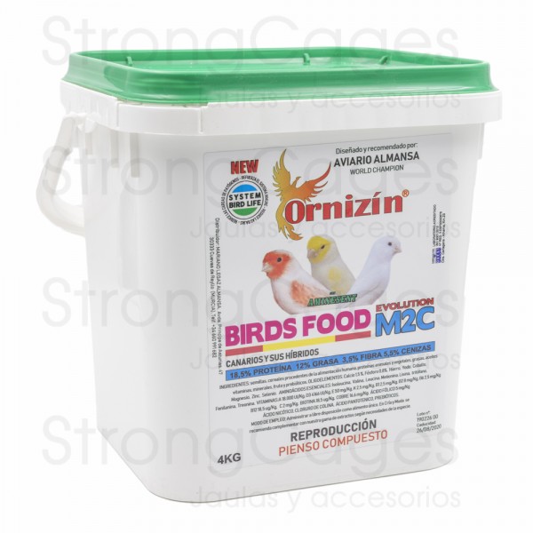 Ornizin pienso M2C para cría Canarios sin doré Ornizin pienso M2C para cría Canarios sin doré