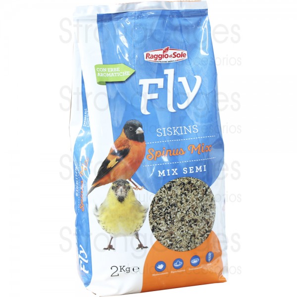 Spinus Mix de Raggio di Sole (2 kg) Food for goldfinches and wild birds Spinus Mix de Raggio di Sole (2 kg) Food for goldfinches and wild birds