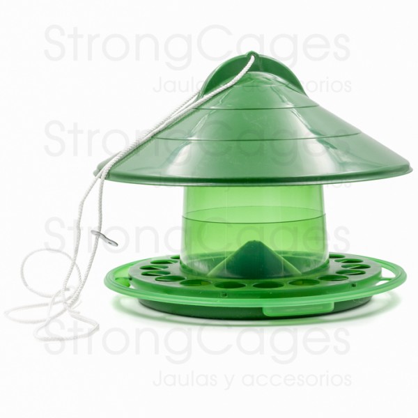 Comedero colgar MAXI verde Comederos Comedero colgar MAXI verde Comederos