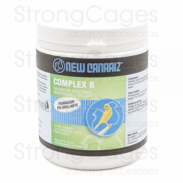 Complex B Purificador intestinal (New Canariz 250 grs) Complex B Purificador intestinal (New Canariz 250 grs)