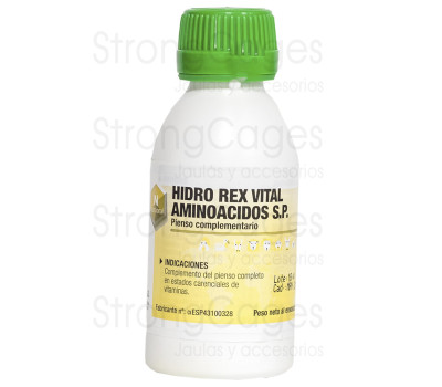 Complemento vitamínico con aminoácidos HIDRO REX VITAL