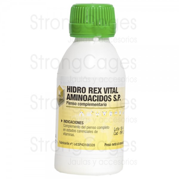 Complemento vitamínico con aminoácidos HIDRO REX VITAL