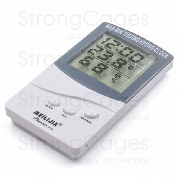 Termometro / Higrometro digital con reloj Termometro / Higrometro digital con reloj