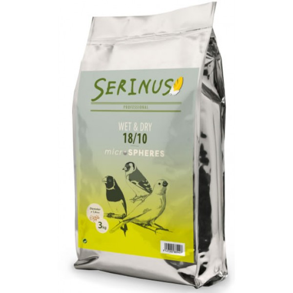 Serinus Wet & Dry Microspheres 18/10 Serinus Wet & Dry Microspheres 18/10