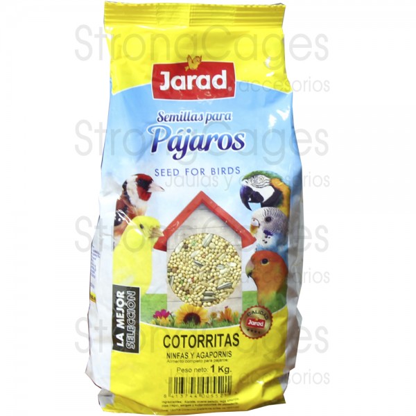 Mixt. Jarad Cotorritas y Ninfas Food for agapornis and nymphs