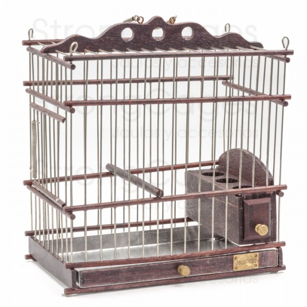 Cage for wild rectangular wood craft Cage for wild rectangular wood craft