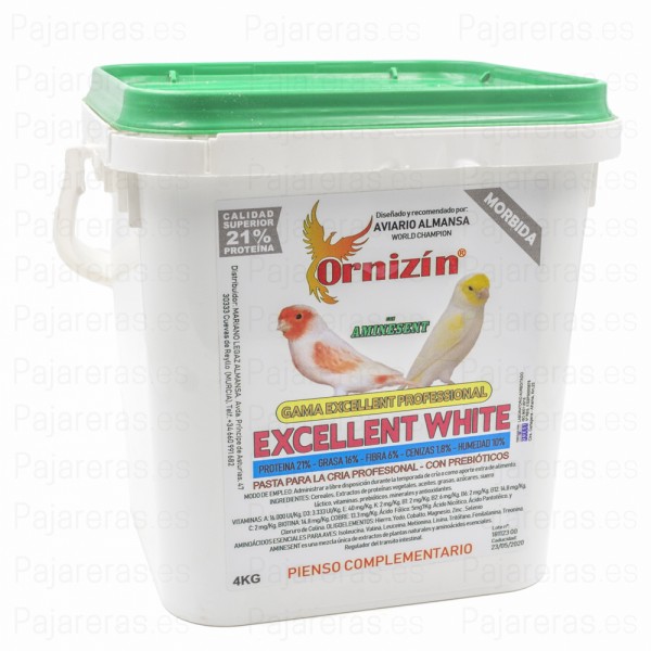 Pasta Excellent Profesional White Ornizin Pasta Excellent Profesional White Ornizin