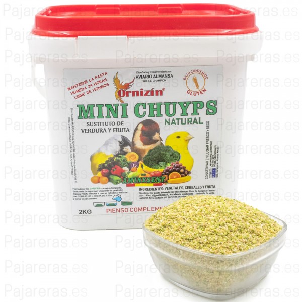 Mini Chuyps Naturales Ornizin Perla Morbida - Chips