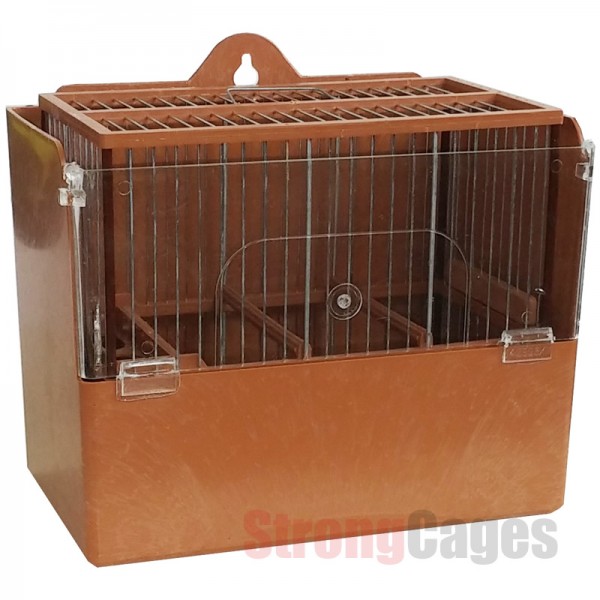 Jaula de canto con cajón metacrilato Silvestrismo cages and accessories Jaula de canto con cajón metacrilato Silvestrismo cages and accessories