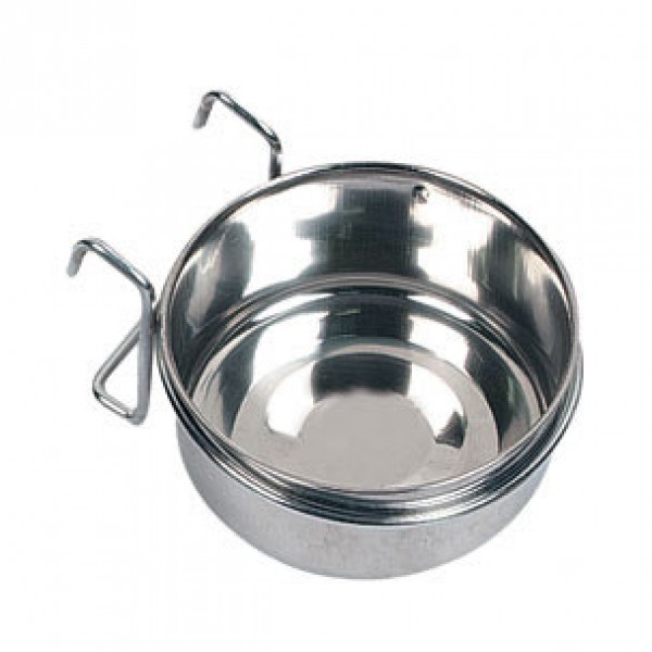 Comedero loro acero inoxidable 12cm Comedero loro acero inoxidable 12cm