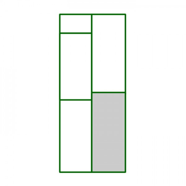 Panel pvc cuadrado inferior derecho del panel puerta peatonal Panel pvc cuadrado inferior derecho del panel puerta peatonal