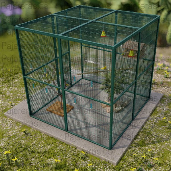 Voladera Calpe (2X2 metros) Aviaries