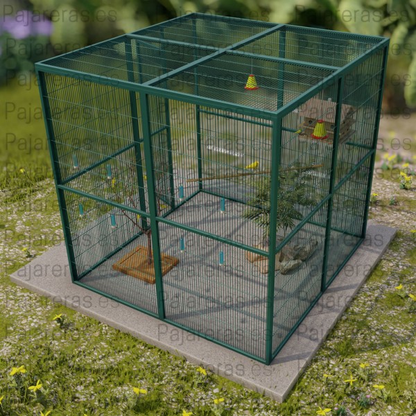 Voladera Calpe (2X2 metros) Aviaries